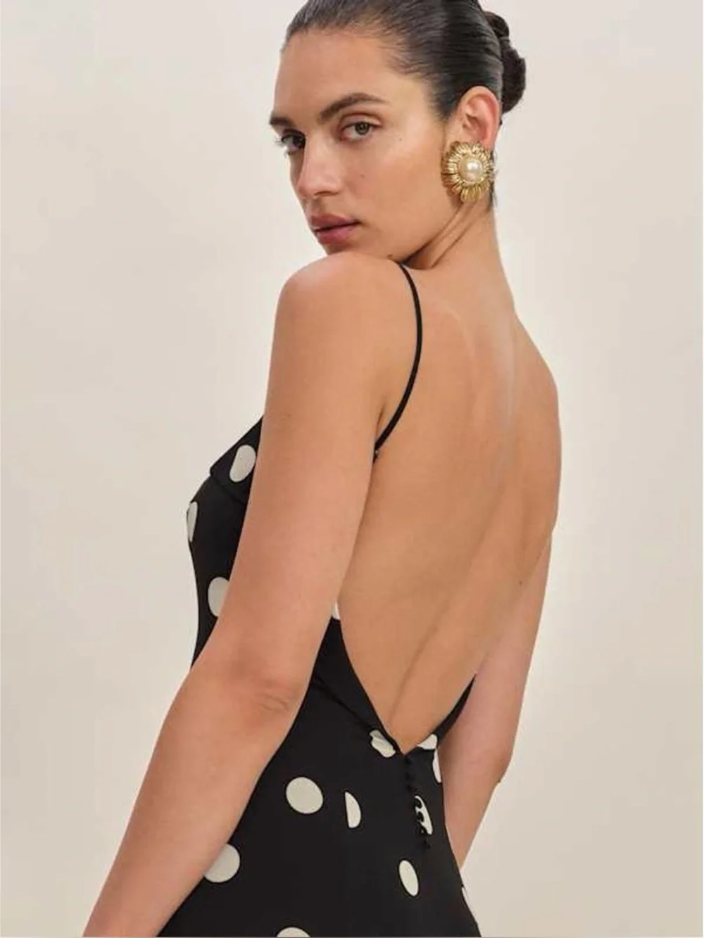 Reformation Fredo Dot Dress